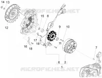 Volant magnetique