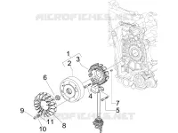 Volant magnetique