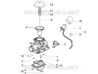 Composants de carburateur