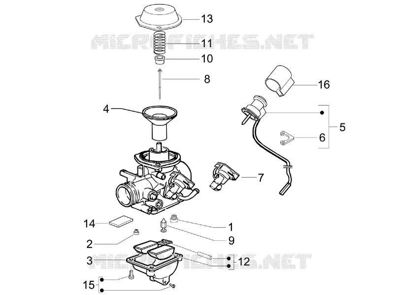 Composants de carburateur