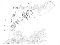 Corps papillon - Injecteur - Raccord d admission