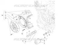 Couvercle volant magnetique - Filtre à huile