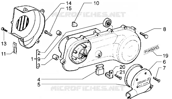 Couvercle transmission