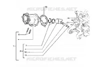 Ensemble cylindre-piston-axe de piston