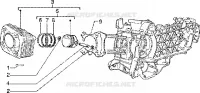 Ensemble cylindre-piston-axe de piston