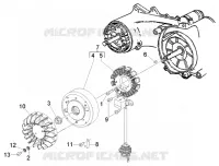 Volant magnetique