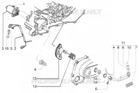 Demarreur electrique-levier de demarrage