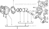 Ensemble cylindre-piston-axe de piston