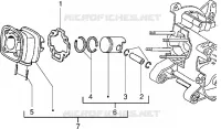 Ensemble cylindre-piston-axe de piston