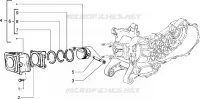 Ensemble cylindre-piston-axe de piston
