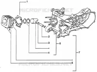 Ensemble cylindre-piston-axe de piston