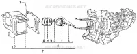 Ensemble cylindre-piston-axe de piston
