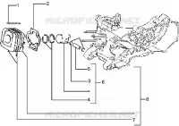 Ensemble cylindre-piston-axe de piston