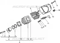 Ensemble cylindre-piston-axe de piston