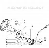 Volant magnetique