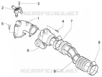 Raccord d'admission-corps papillon-injecteur