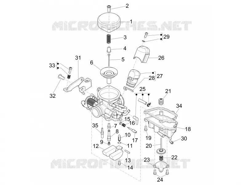 Composants de carburateur
