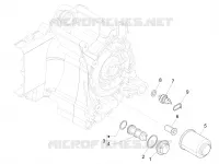 Couvercle volant magnetique - Filtre à huile