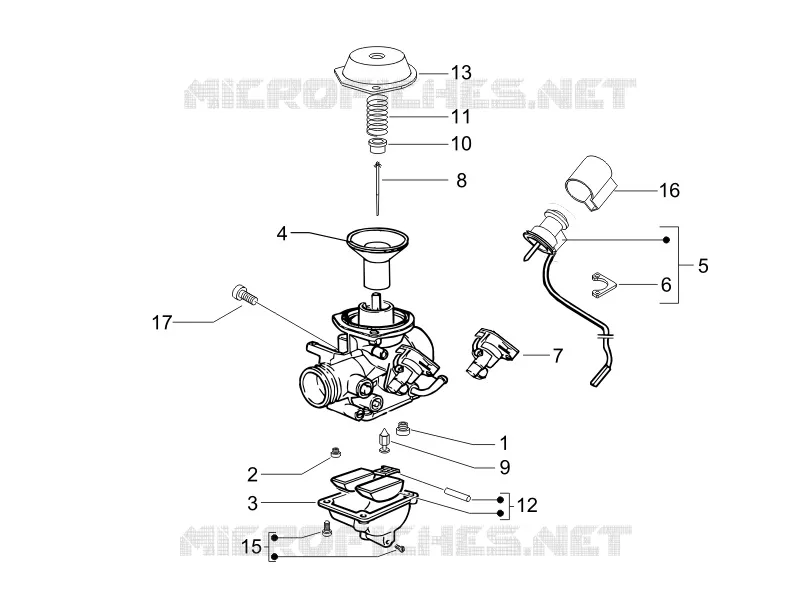 Composants de carburateur