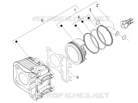 Groupe cylindre-piston-axe