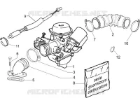 Carburateur complet - Raccord d'admission