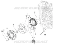 Volant magnetique