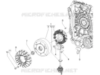 Volant magnetique