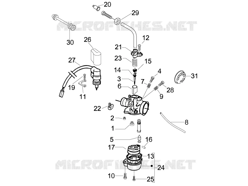 Composants de carburateur