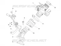 Corps papillon - Injecteur - Raccord d'admission