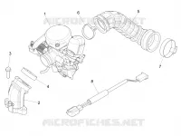 Carburateur complet - Raccord d'admission