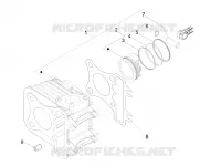 Groupe cylindre-piston-axe