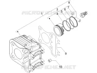 Groupe cylindre-piston-axe