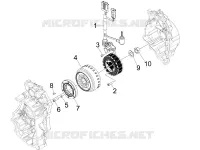 Volant magnetique