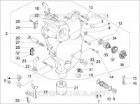 Couvercle volant magnetique - Filtre à huile