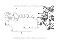 Groupe cylindre-piston-axe