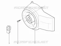 Couvercle volant magnetique - Filtre à huile
