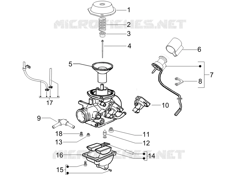 Composants de carburateur