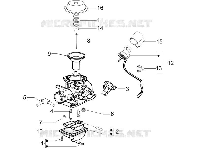 Composants de carburateur