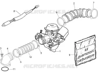 Carburateur complet - Raccord d'admission