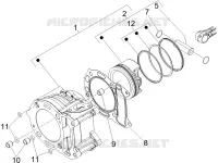 Groupe cylindre-piston-axe