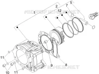 Groupe cylindre-piston-axe