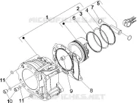 Groupe cylindre-piston-axe