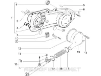 Couvercle carter - Refoidissement carter