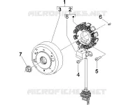 Volant magnetique