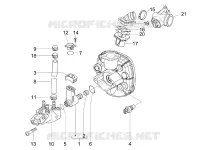 Corps papillon - Injecteur - Raccord d'admission