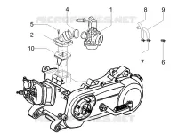 Carburateur complet - Raccord d'admission