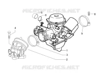 Carburateur complet - Raccord d'admission