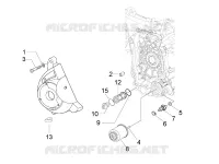 Couvercle volant magnetique - Filtre à huile