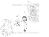 Volant magnetique