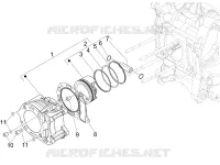 Groupe cylindre-piston-axe